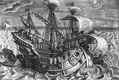 Calculating Longitude with the Declination of the Sun by Jan van der Straet
